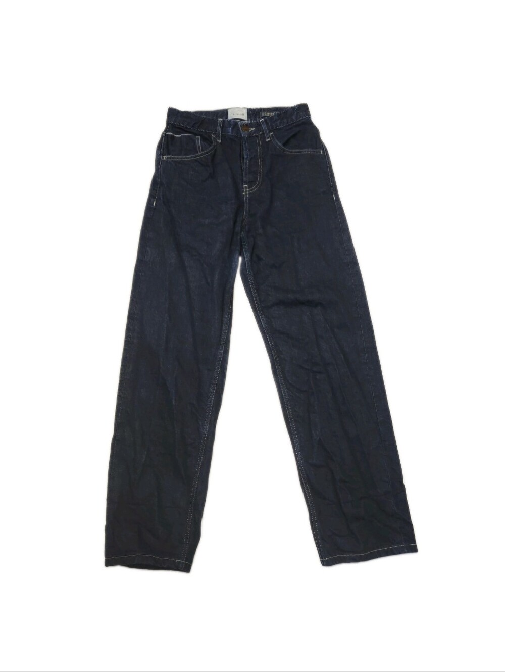 • I AND ME Unisex Italian Selvedge Baggy Jeans 26x30 Rinse Indigo Women's 26 / 2